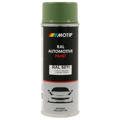 MOTIP 880145 Lack RAL Farbe Automotive RAL 6011 Hochglanz 400 ml f&uuml;r