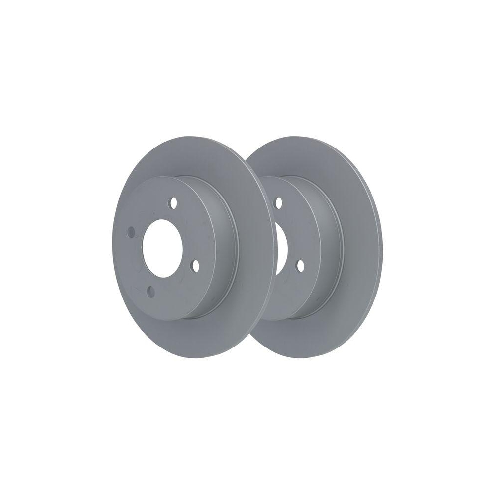 Bremsscheibe ATE 24.0107-0109.1 f&uuml;r NISSAN, Hinterachse