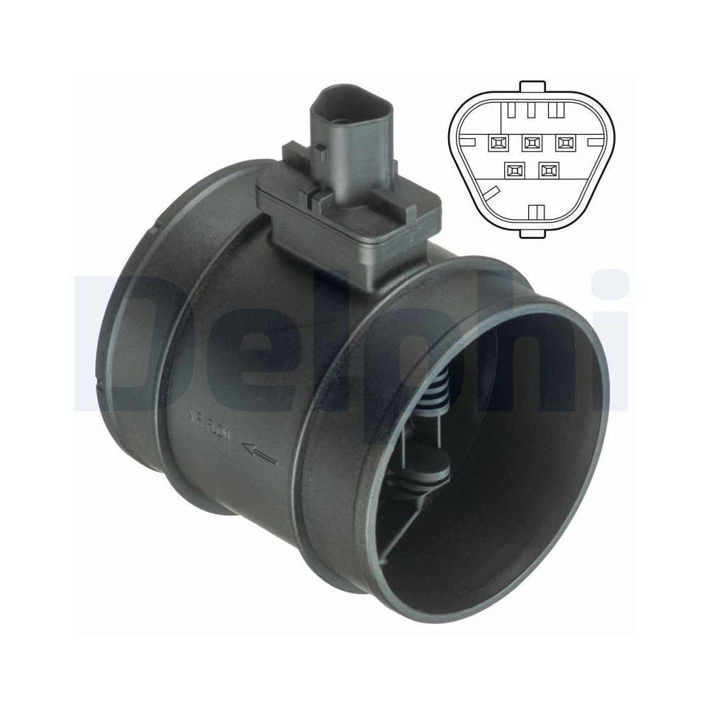 DELPHI AF10410-12B1 Luftmassenmesser für OPEL SAAB VAUXHALL CHEVROLET