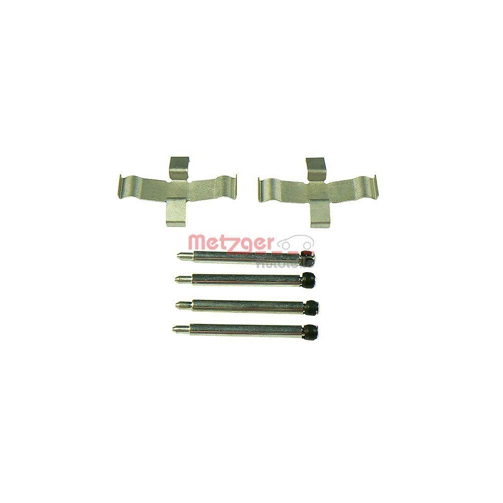 Zubeh&ouml;rsatz, Scheibenbremsbelag METZGER 109-1040 f&uuml;r BMW OPEL, Hinterachse