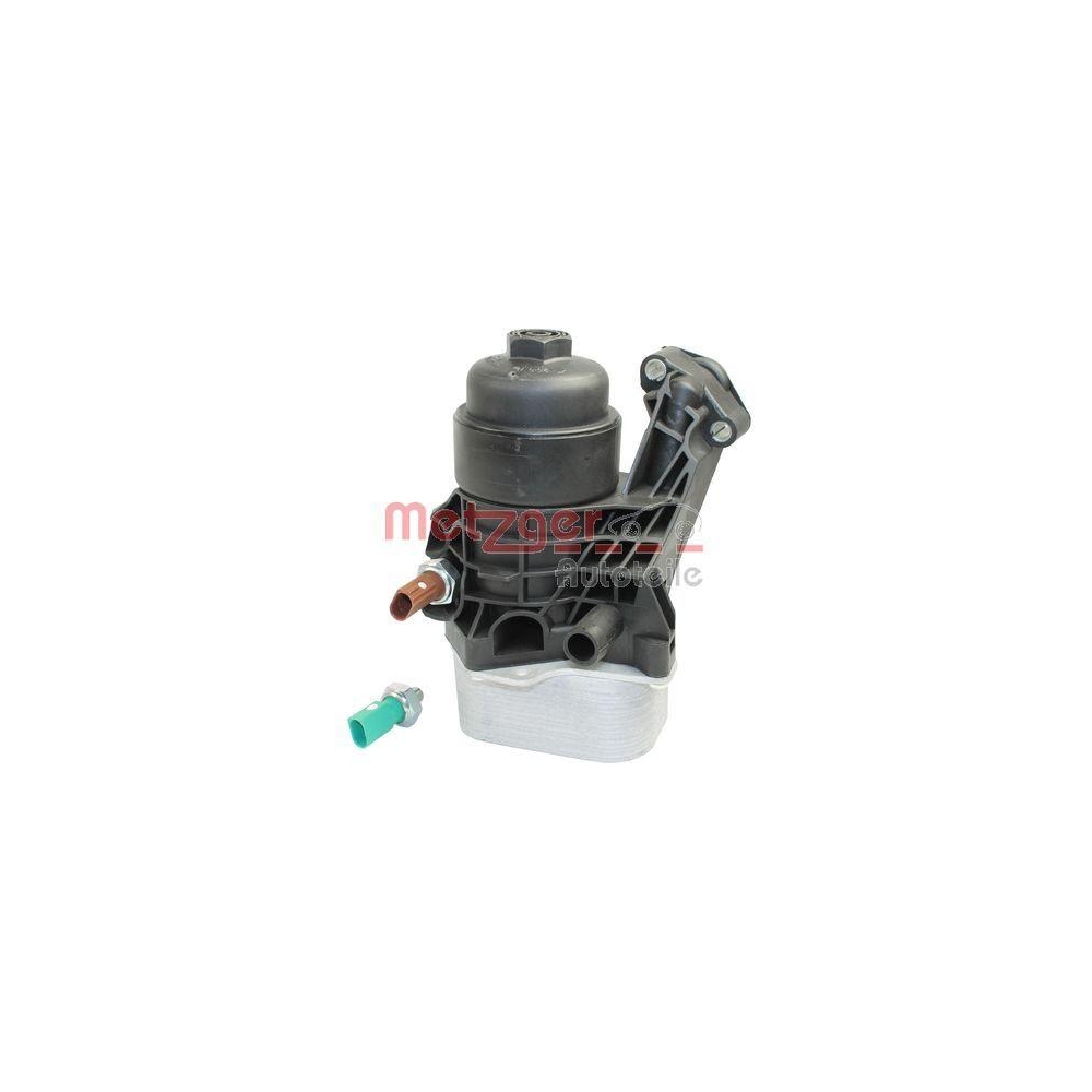 Gehäuse, Ölfilter METZGER 2370016 für AUDI SEAT SKODA VW