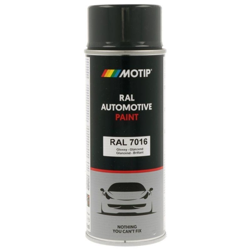 MOTIP 880149 Lack RAL Farbe Automotive RAL 7016 Hochglanz 400 ml f&uuml;r