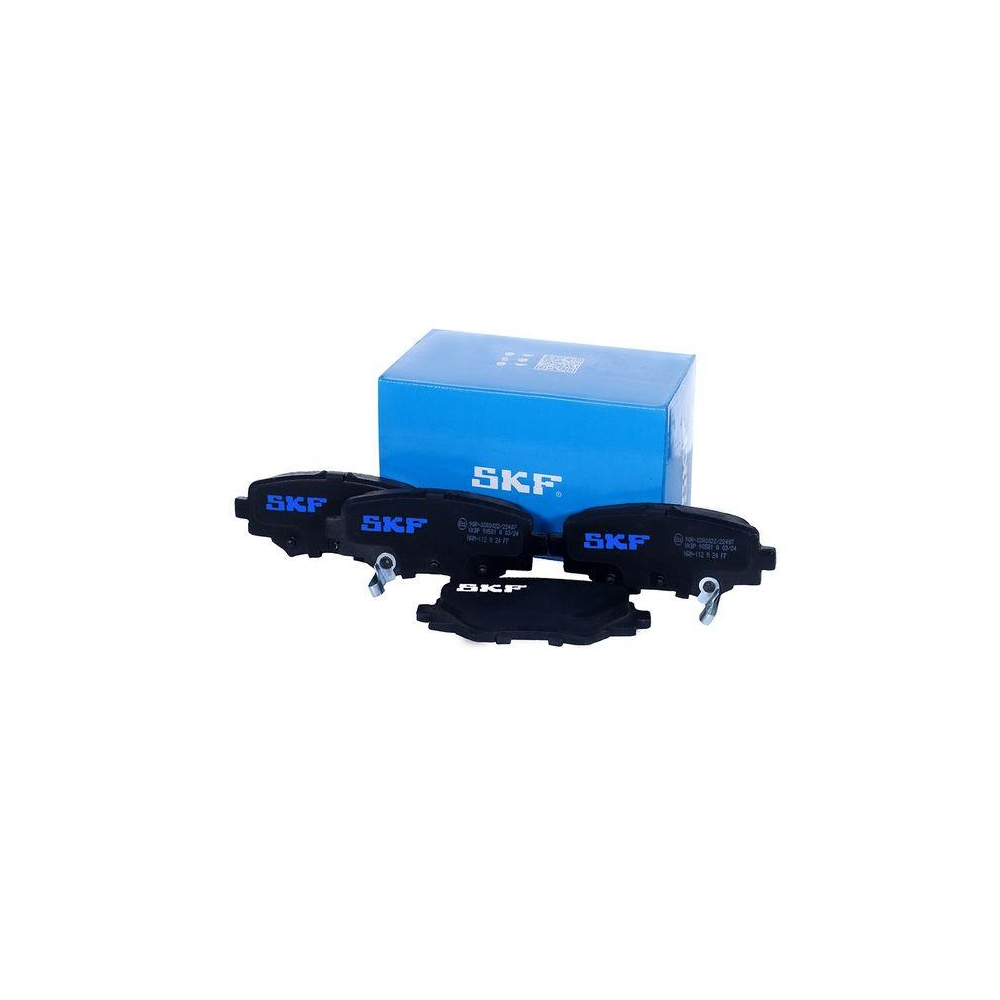 Bremsbelagsatz, Scheibenbremse SKF VKBP 90581 A f&uuml;r MAZDA, Hinterachse