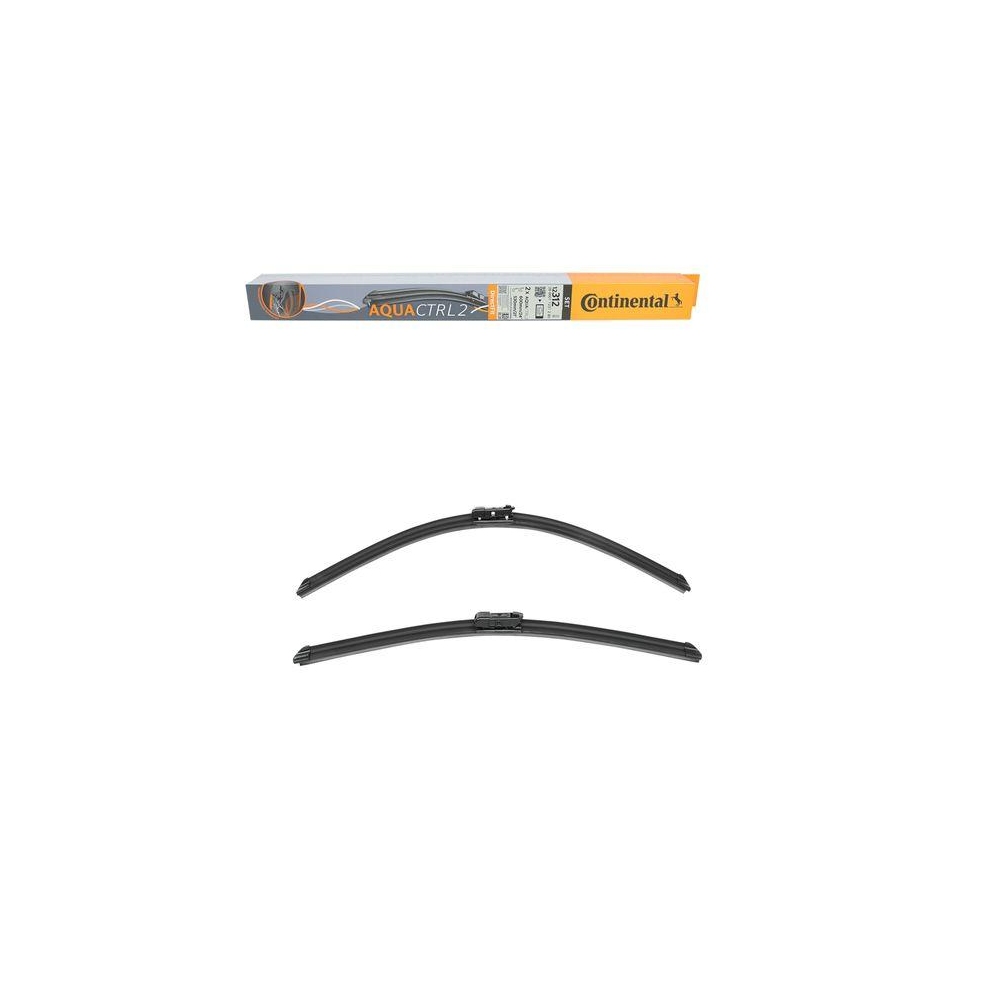 Wischblatt CONTINENTAL 2800011231280 AQUACTRL 2 SET für, vorne