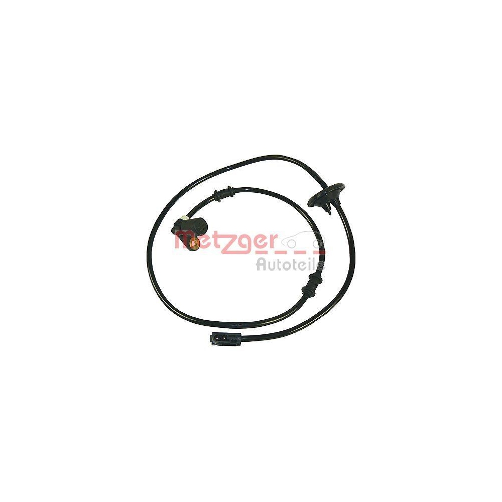 Sensor, Raddrehzahl METZGER 0900664 f&uuml;r MERCEDES-BENZ, Hinterachse rechts