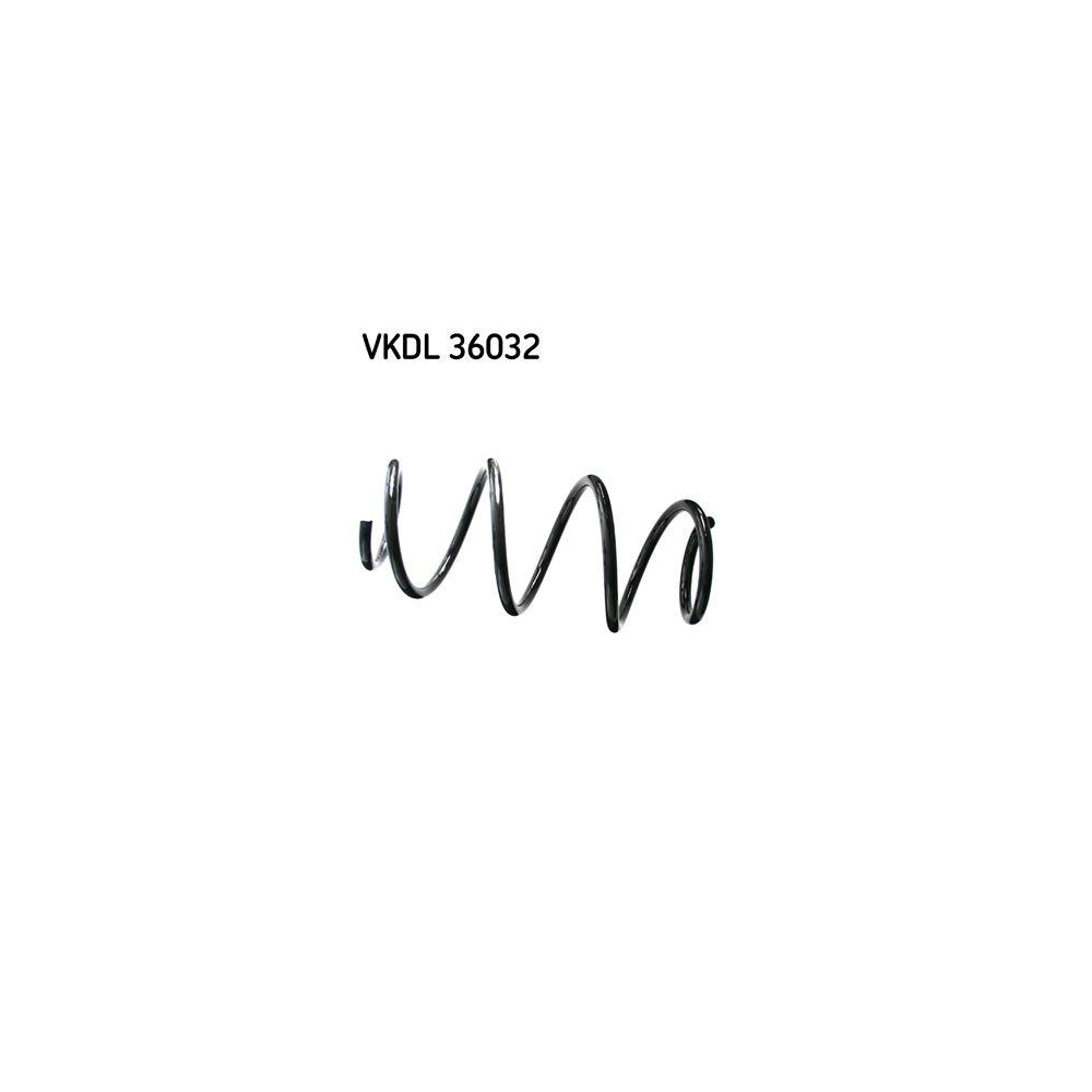 Fahrwerksfeder SKF VKDL 36032 f&uuml;r RENAULT DACIA, Hinterachse