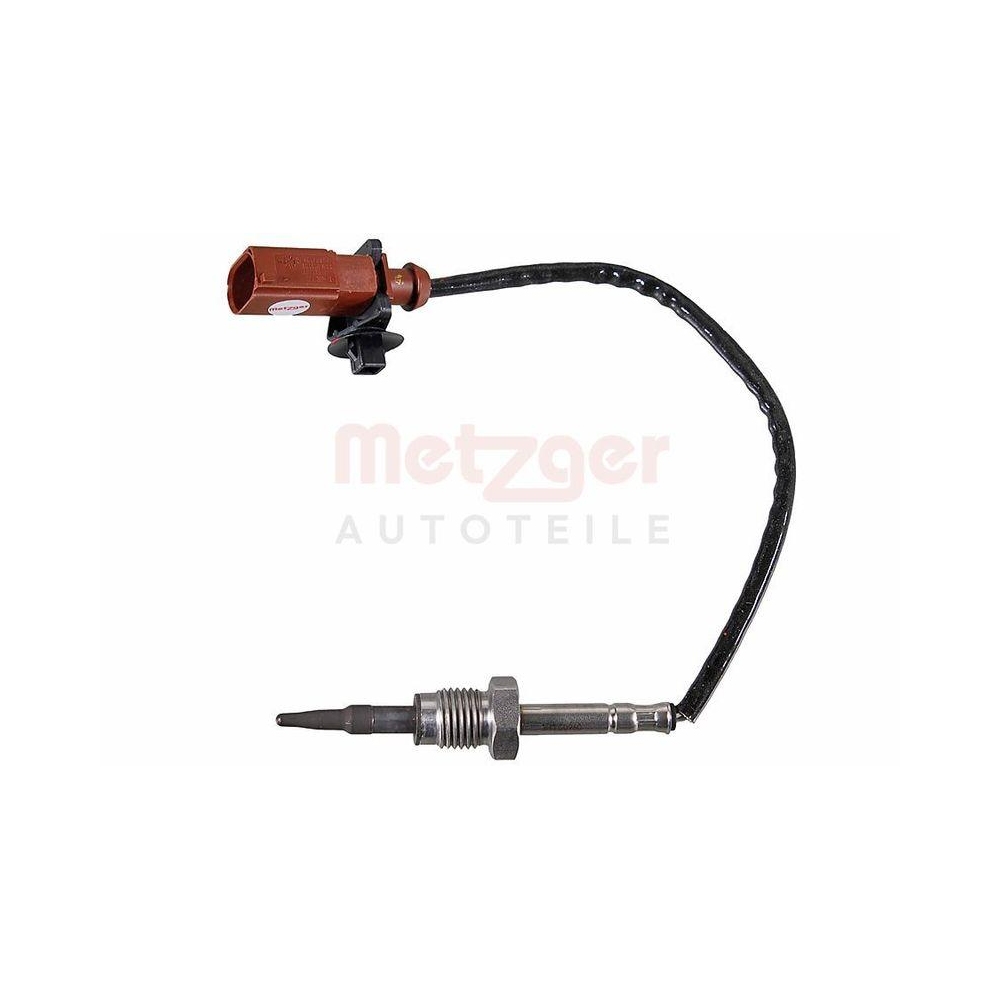 Sensor, Abgastemperatur METZGER 08941076 ORIGINAL ERSATZTEIL f&uuml;r MAN VW