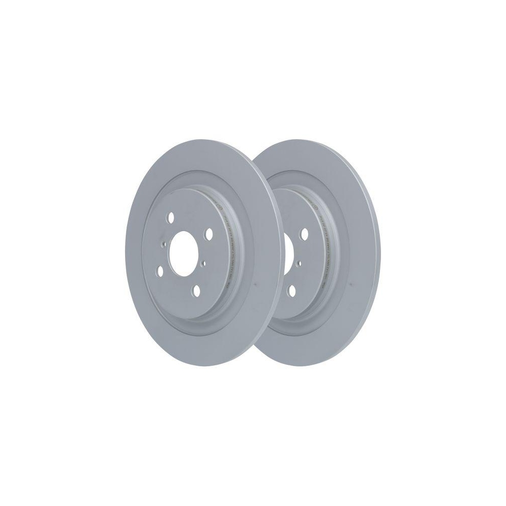 Bremsscheibe ATE 24.0109-0142.1 f&uuml;r DAIHATSU TOYOTA, Hinterachse