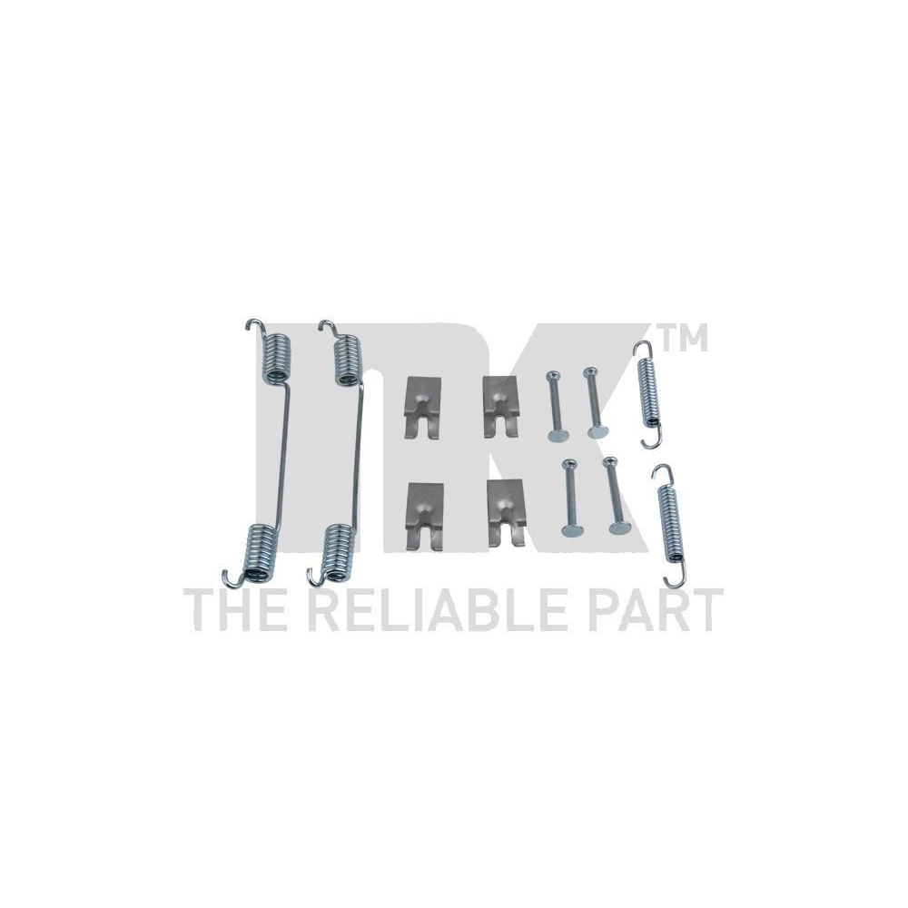 Zubeh&ouml;rsatz, Bremsbacken NK 7919836 f&uuml;r CITRO&Euml;N FIAT PEUGEOT, Hinterachse