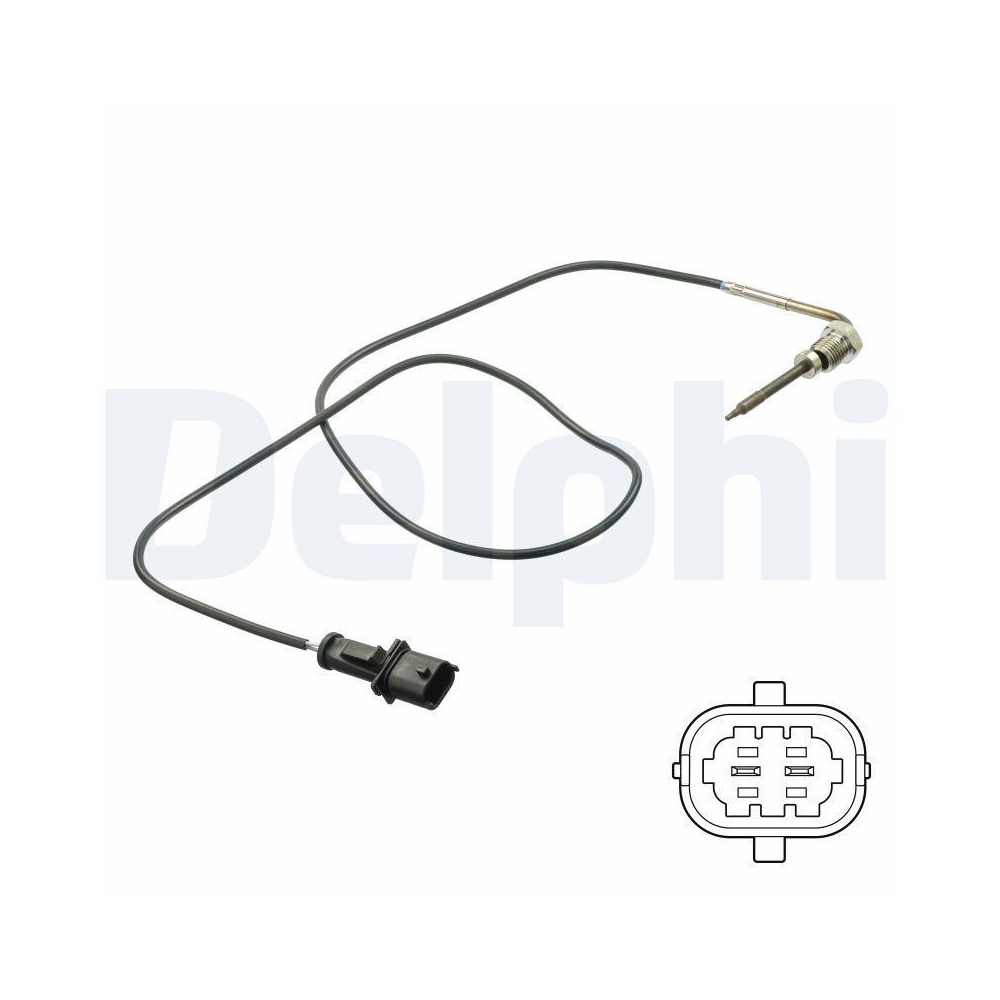 DELPHI TS30112 Sensor, Abgastemperatur f&uuml;r FIAT