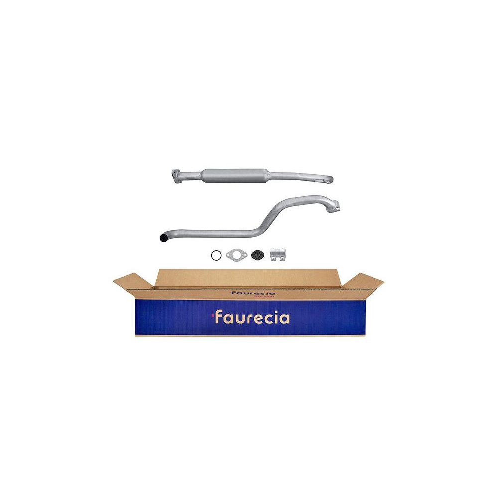 HELLA Mittelschalldämpfer 8LC 366 025-421 Easy2Fit –