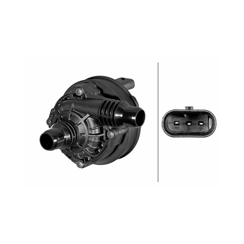 HELLA Zusatzwasserpumpe (Kühlwasserkreislauf) 8TW 358 305-091 für MERCEDES-BENZ