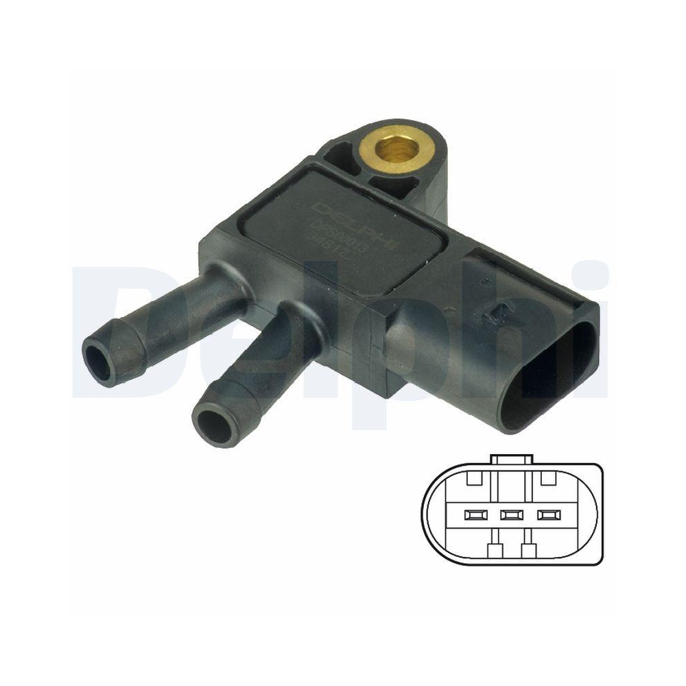 DELPHI DPS00013 Sensor, Abgasdruck f&uuml;r MERCEDES-BENZ