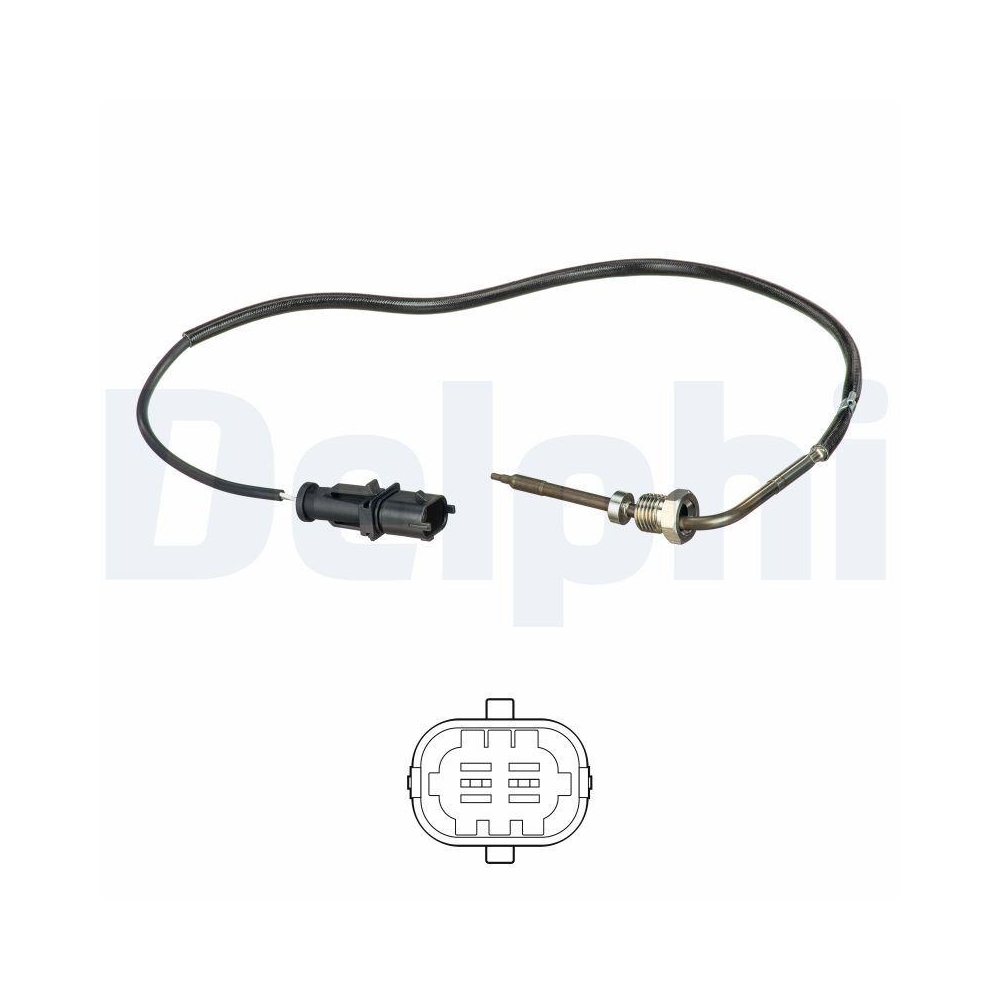 DELPHI TS30113 Sensor, Abgastemperatur f&uuml;r FIAT