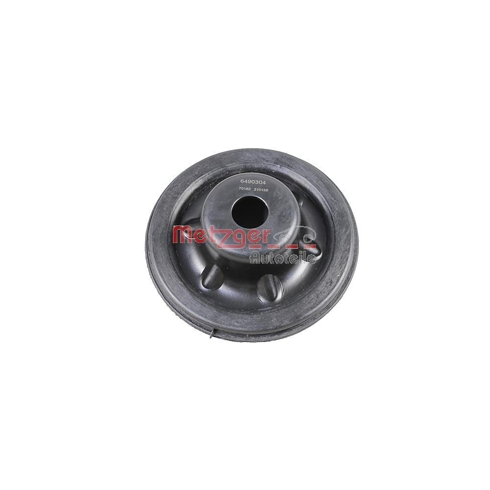 Federteller METZGER 6490304 für VW, Vorderachse links, Vorderachse rechts, oben