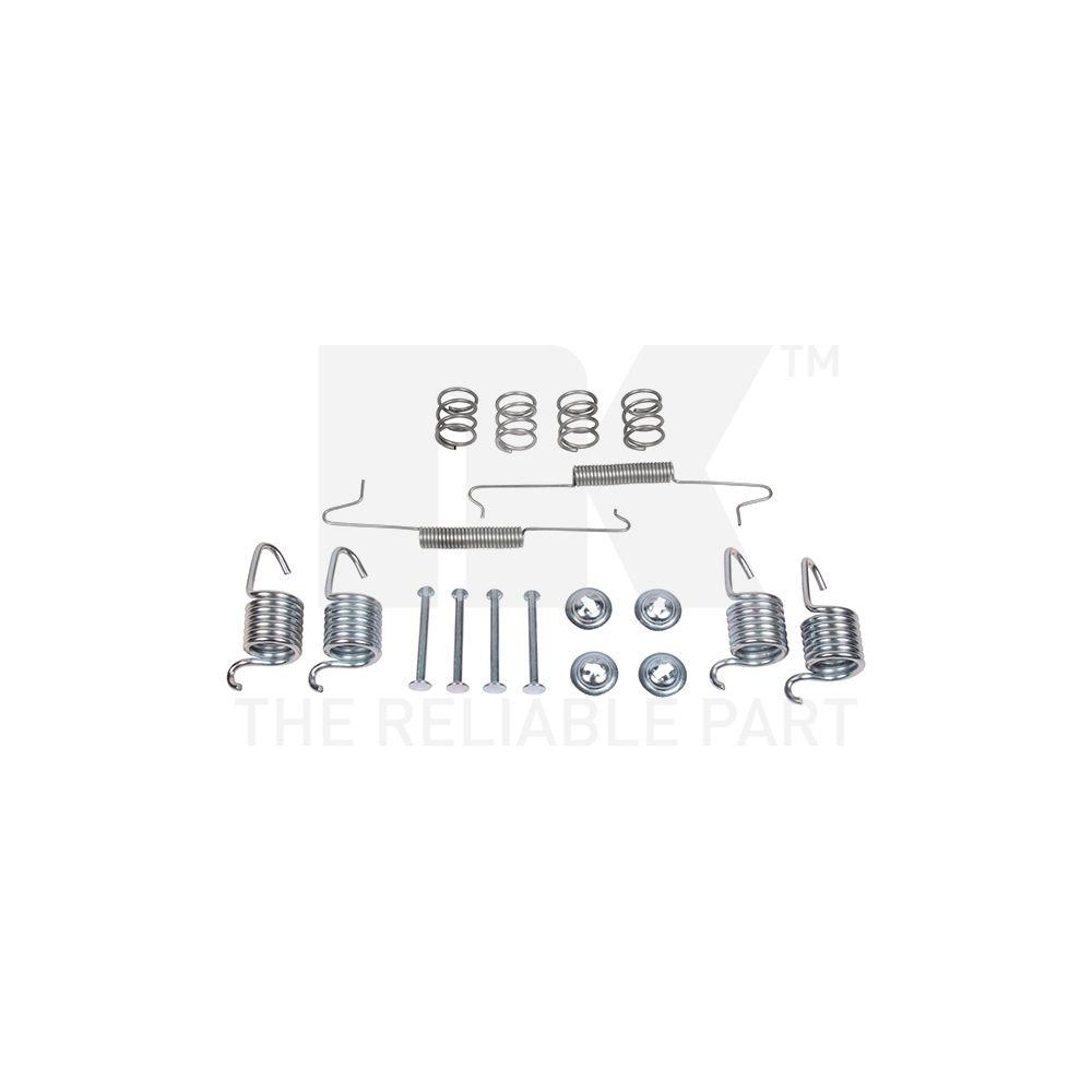 Zubeh&ouml;rsatz, Bremsbacken NK 7947531 f&uuml;r AUDI SEAT SKODA VW, Hinterachse