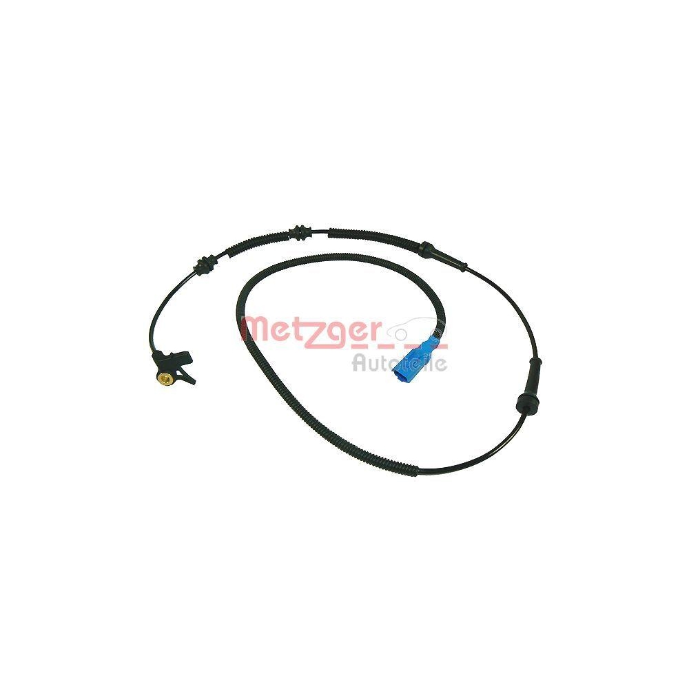 Sensor, Raddrehzahl METZGER 0900668 f&uuml;r CITRO&Euml;N, Vorderachse