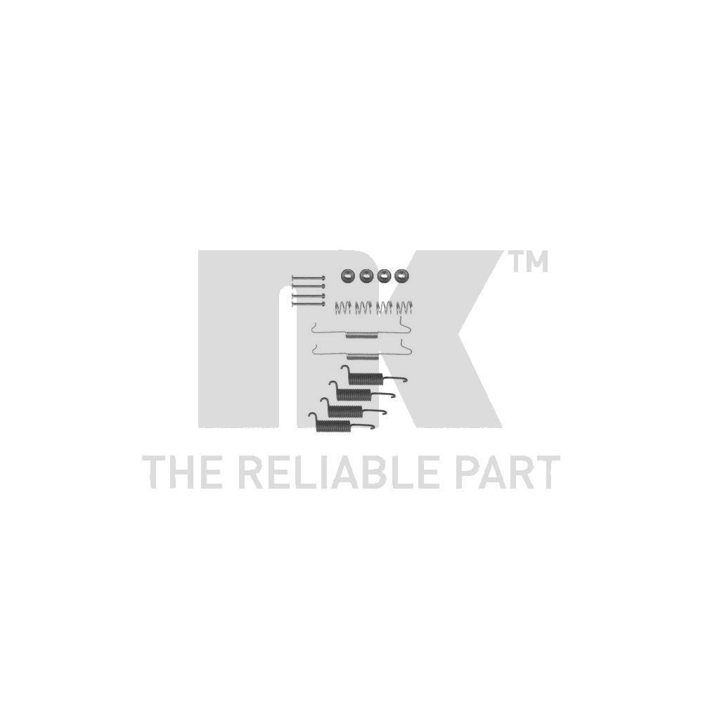 Zubeh&ouml;rsatz, Bremsbacken NK 7947532 f&uuml;r, Hinterachse