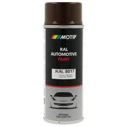 MOTIP 880155 Lack RAL Farbe Automotive RAL 8017 Hochglanz 400 ml f&uuml;r