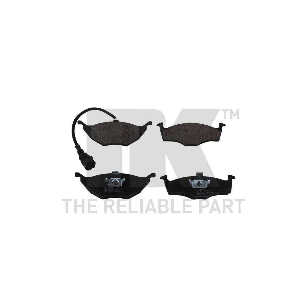 Bremsbelagsatz, Scheibenbremse NK 224760 f&uuml;r AUDI, Vorderachse