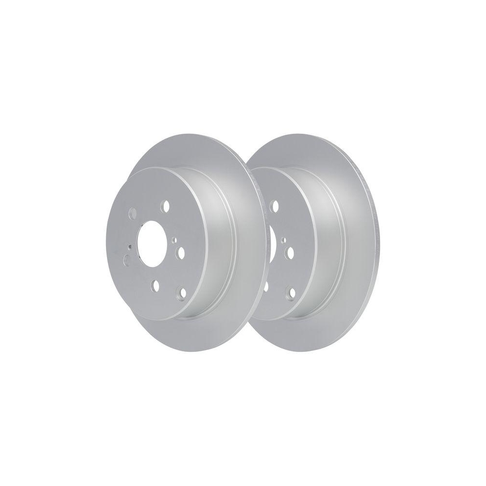 Bremsscheibe ATE 24.0109-0711.1 für TOYOTA, Hinterachse