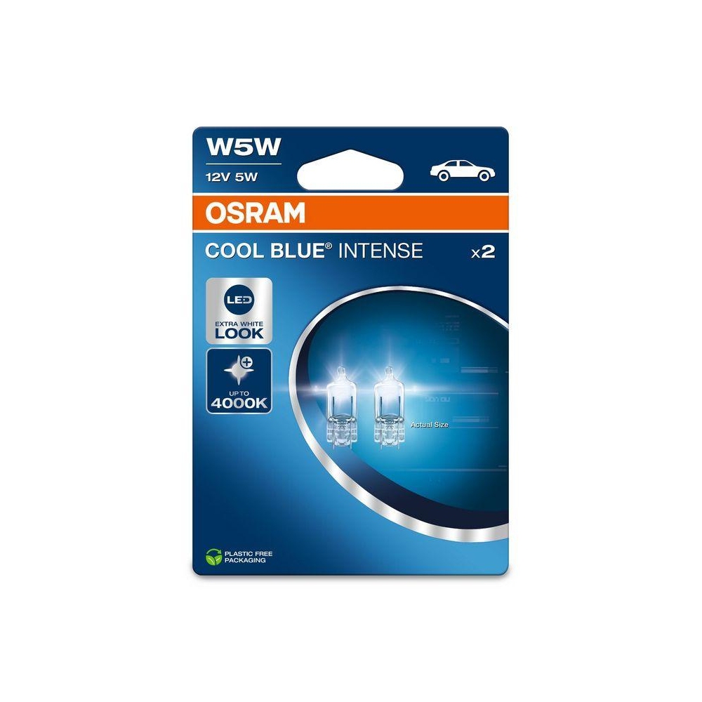 Glühlampe, Blinkleuchte ams-OSRAM 2825CBN-2BL COOL BLUE® INTENSE (Next Gen) für