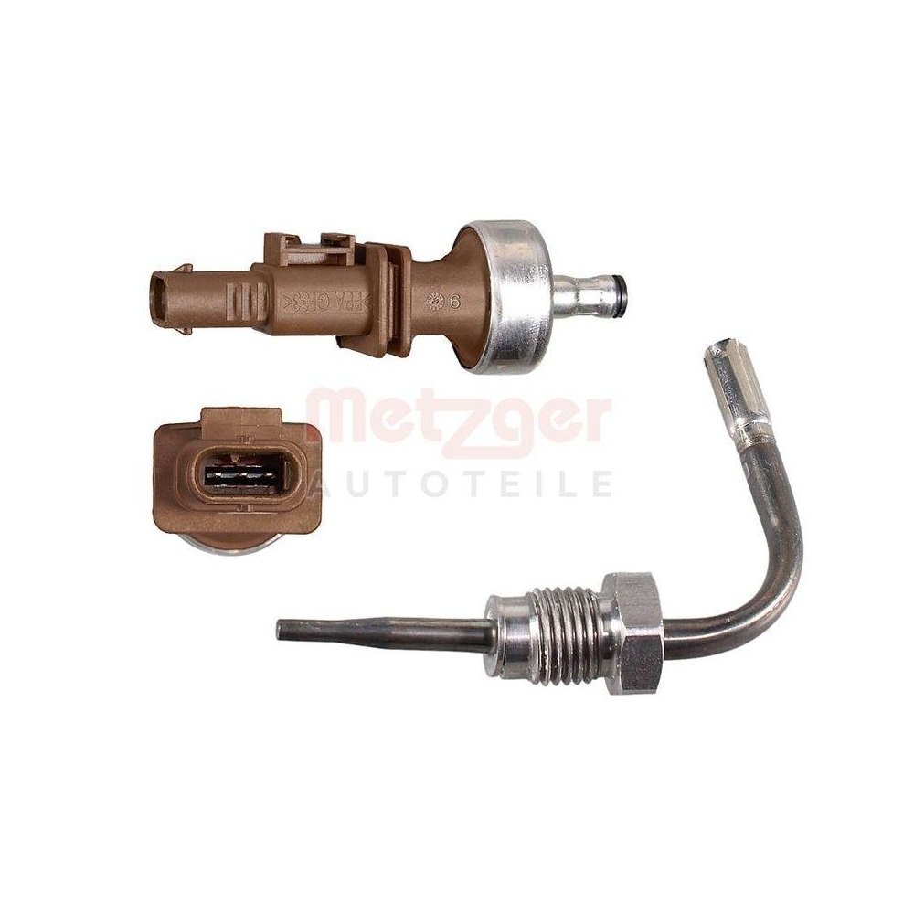 Sensor, Abgastemperatur METZGER 08941082 ORIGINAL ERSATZTEIL f&uuml;r AUDI