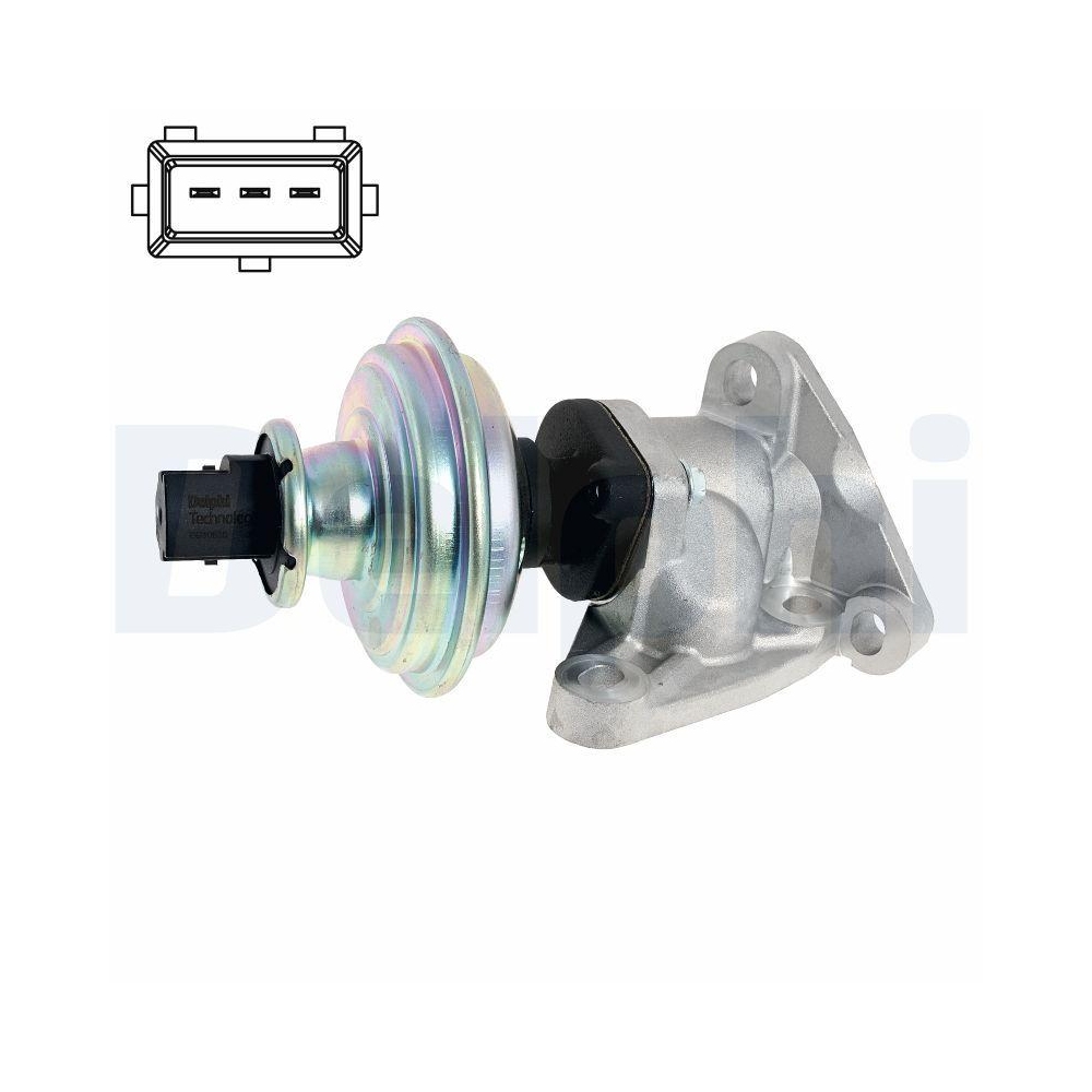 DELPHI EG10625-12B1 AGR-Ventil f&uuml;r TOYOTA MINI