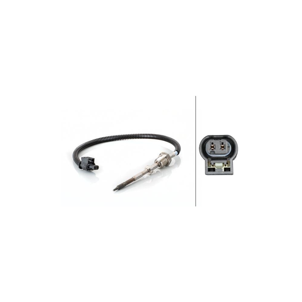HELLA Sensor, Abgastemperatur 6PT 014 494-521 f&uuml;r MERCEDES-BENZ, vor Katalysator