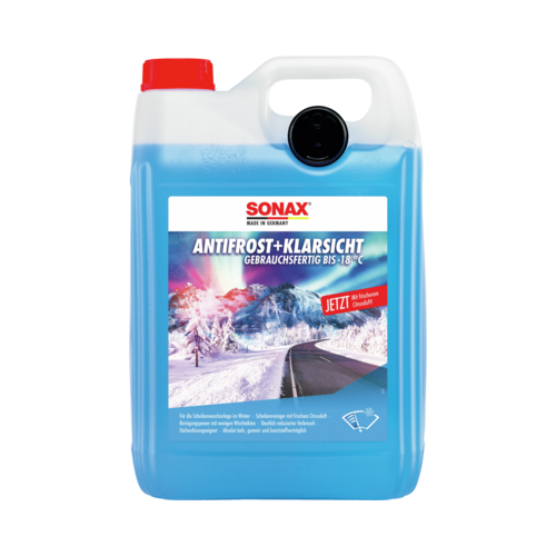 SONAX 01345000 AntiFrost+KlarSicht bis -18 &deg;C Citrus Auto Winter Fahrzeug 5,02l