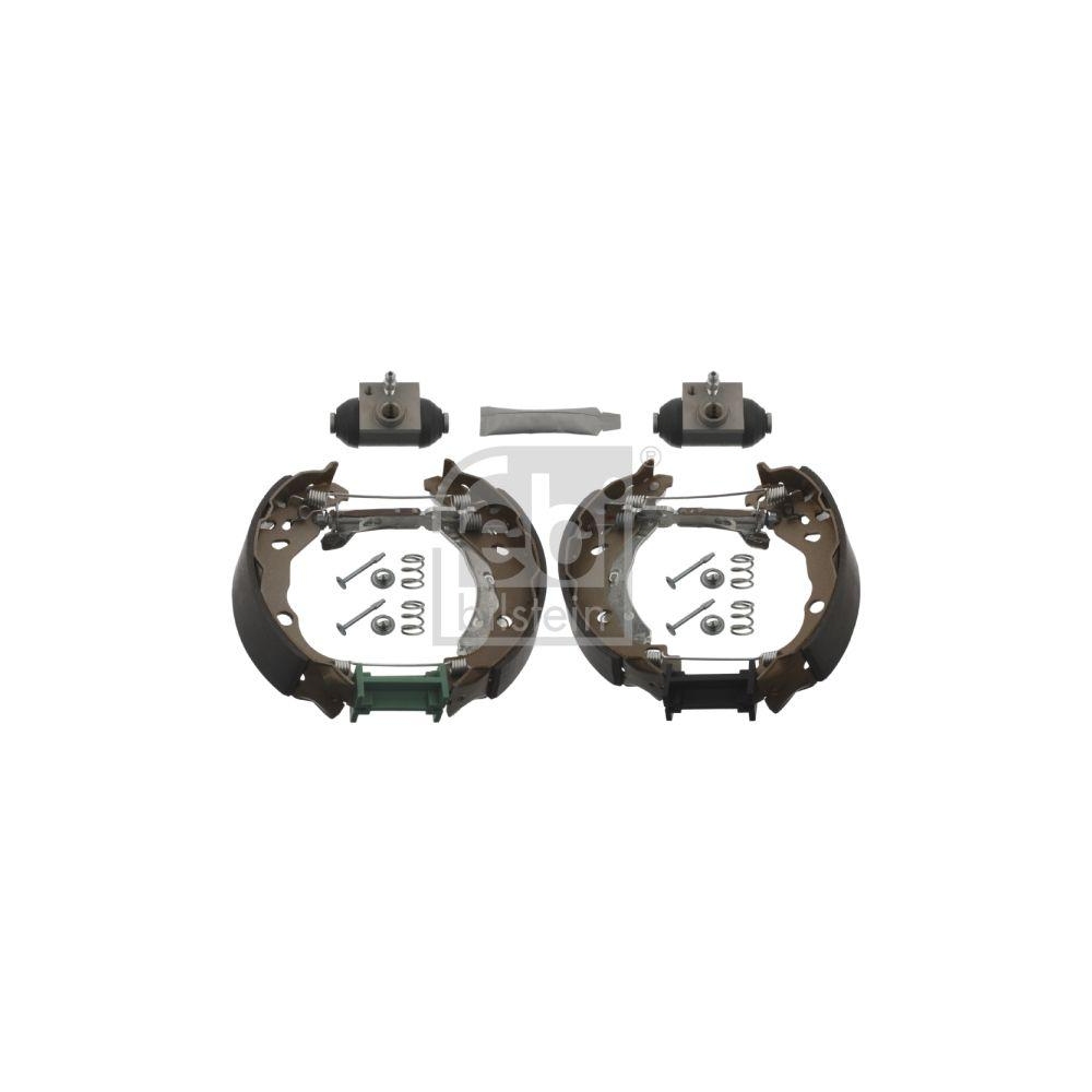 FEBI BILSTEIN Bremsbackensatz 37548 f&uuml;r CITRO&Euml;N PEUGEOT, Hinterachse