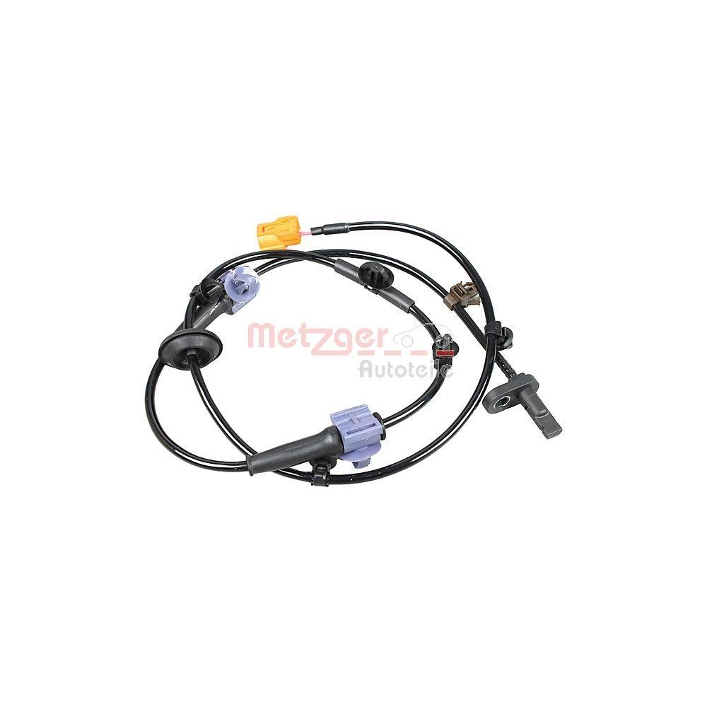 Sensor, Raddrehzahl METZGER 09001179 f&uuml;r HONDA, Vorderachse rechts