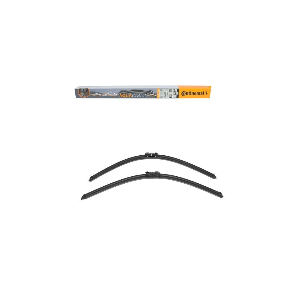 Wischblatt CONTINENTAL 2800011242280 AQUACTRL 2 SET für, vorne