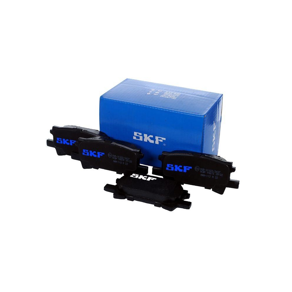 Bremsbelagsatz, Scheibenbremse SKF VKBP 90615 f&uuml;r TOYOTA LEXUS, Hinterachse