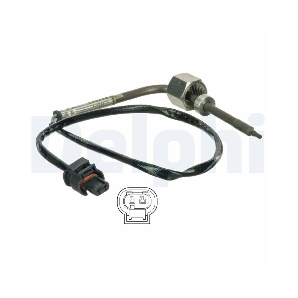 DELPHI TS30071 Sensor, Abgastemperatur f&uuml;r MERCEDES-BENZ, nach Katalysator