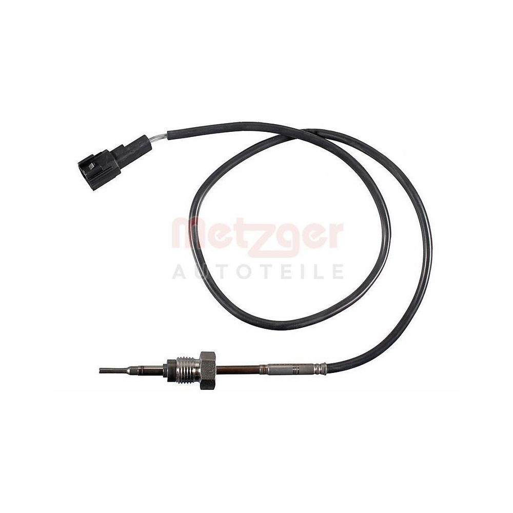Sensor, Abgastemperatur METZGER 08941084 ORIGINAL ERSATZTEIL f&uuml;r FORD