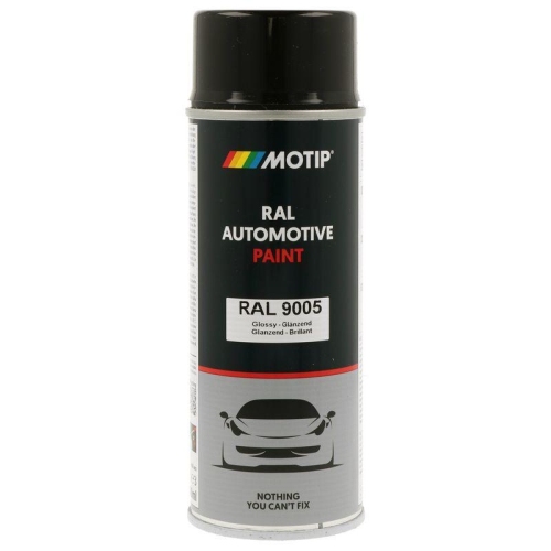 MOTIP 880159 Lack RAL Farbe Automotive RAL 9005 Hochglanz 400 ml f&uuml;r