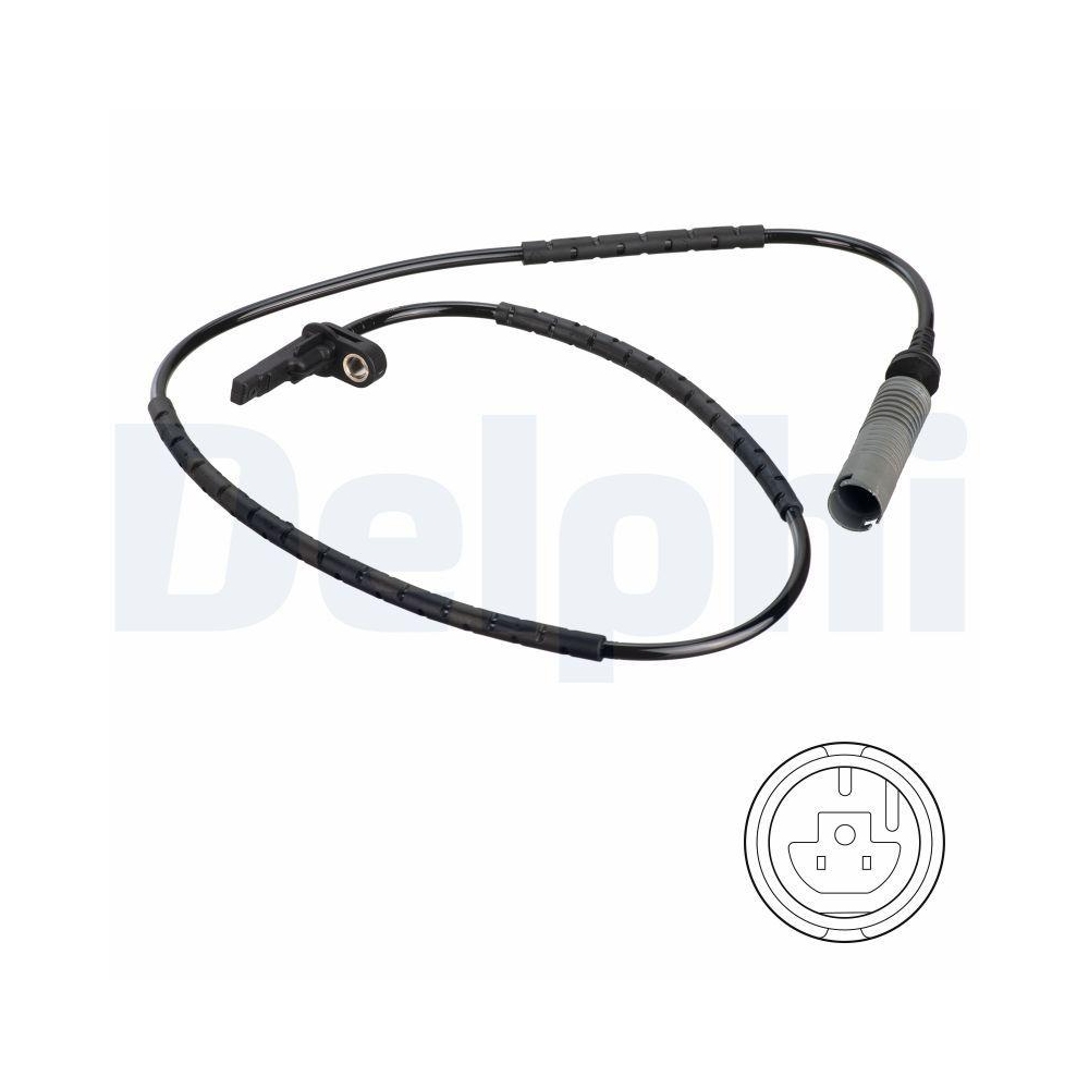 DELPHI SS20772 Sensor, Raddrehzahl f&uuml;r BMW, Hinterachse