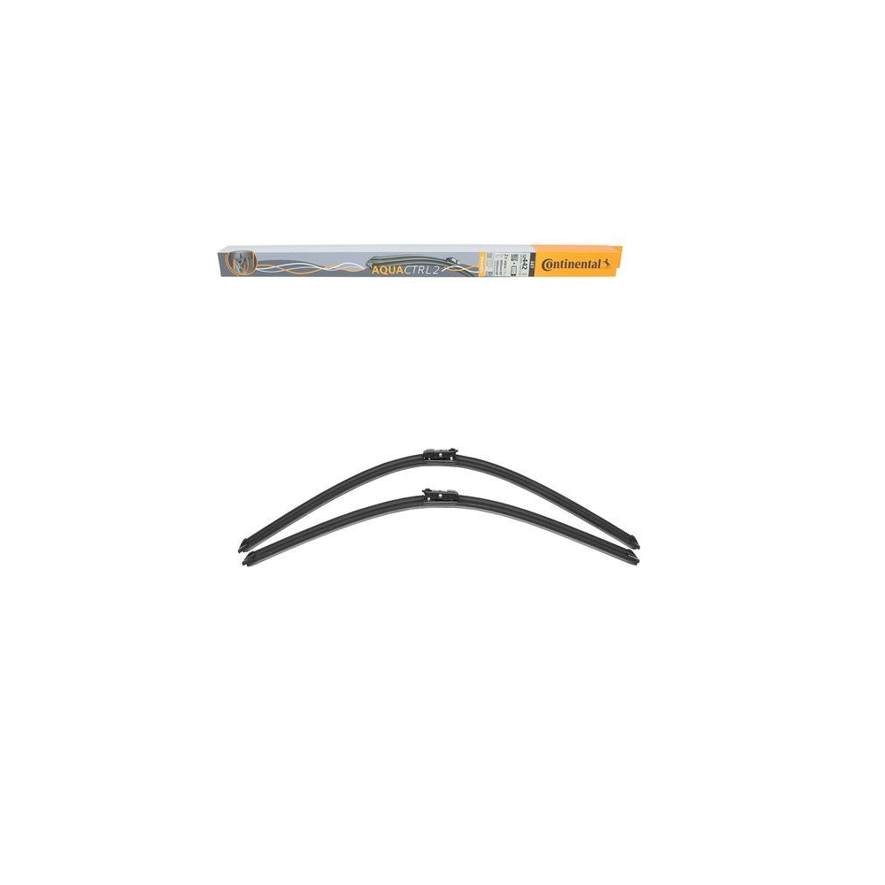 Wischblatt CONTINENTAL 2800011244280 AQUACTRL 2 SET für, vorne
