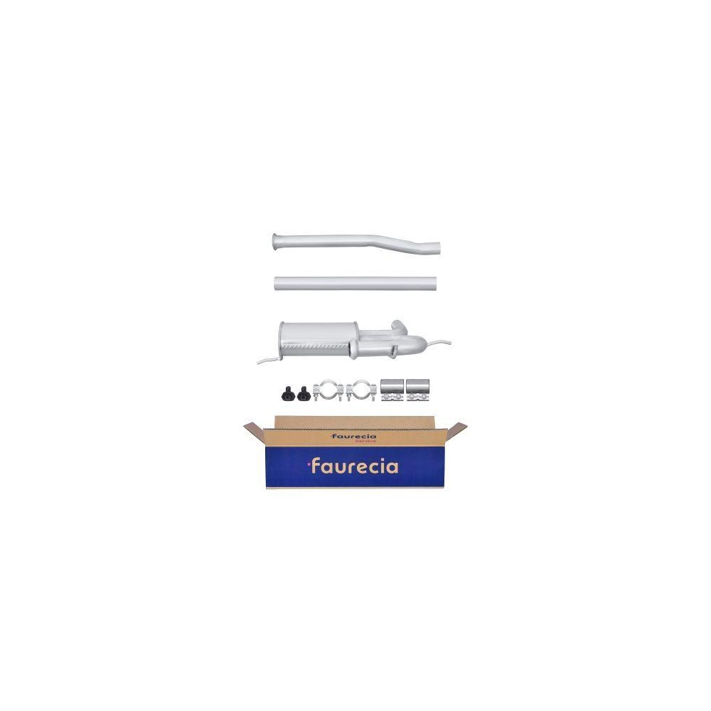 HELLA Mittelschalldämpfer 8LC 366 025-501 Easy2Fit –