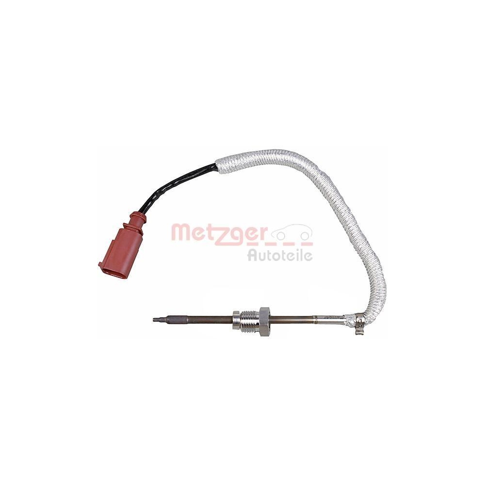 Sensor, Abgastemperatur METZGER 0894573 f&uuml;r AUDI, vor Ru&szlig;partikelfilter