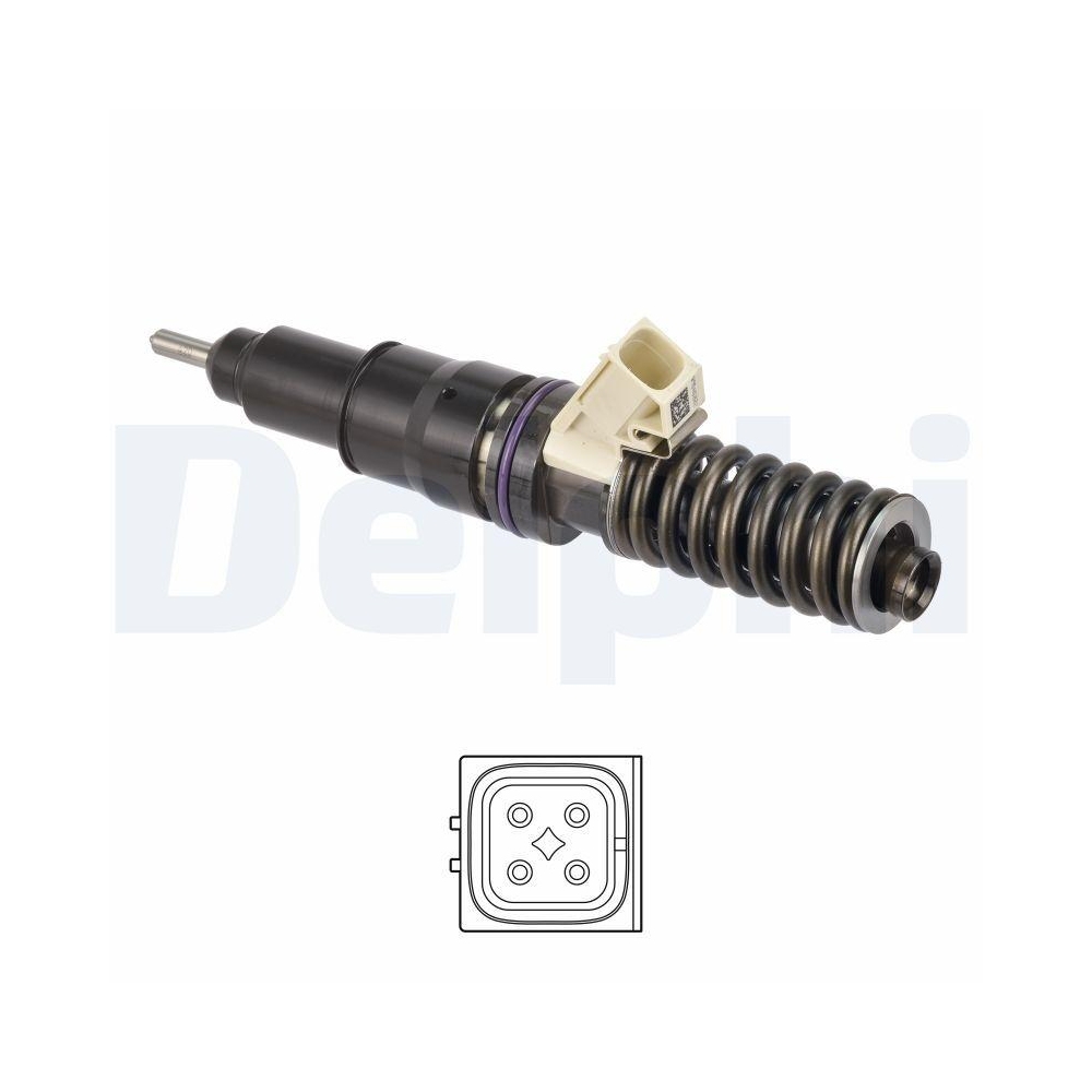 DELPHI BEBE4P03002-12B1 Einspritzventil f&uuml;r RENAULT VOLVO RENAULT TRUCKS