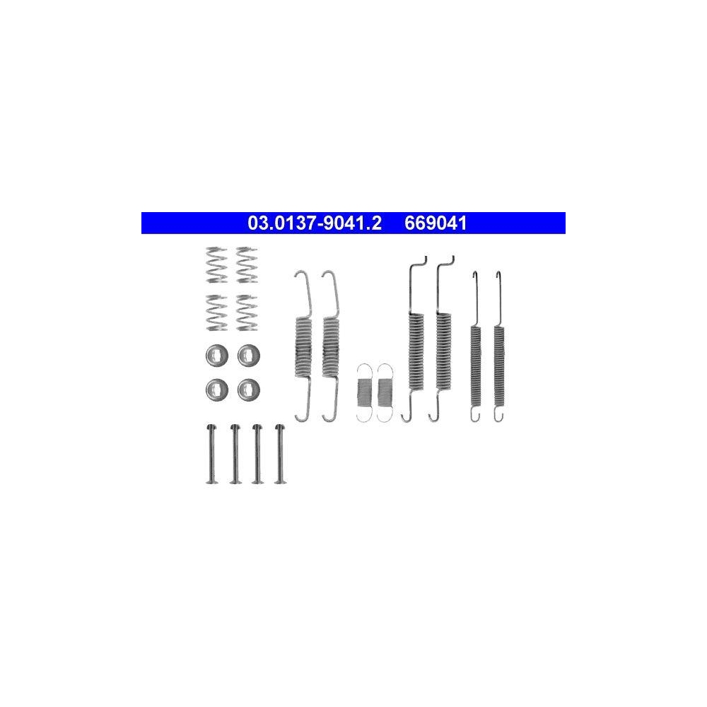 Zubeh&ouml;rsatz, Bremsbacken ATE 03.0137-9041.2 f&uuml;r SEAT VAG, Hinterachse