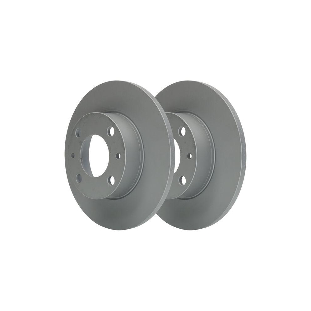 Bremsscheibe ATE 24.0111-0130.1 f&uuml;r FIAT SEAT, Hinterachse, Vorderachse