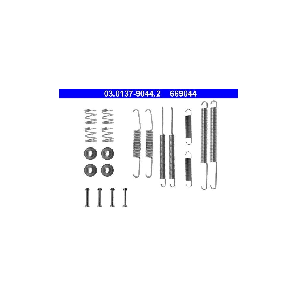 Zubeh&ouml;rsatz, Bremsbacken ATE 03.0137-9044.2 f&uuml;r VAG, Hinterachse