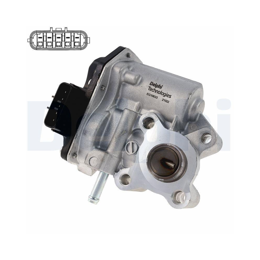 DELPHI EG10633-12B1 AGR-Ventil f&uuml;r TOYOTA, oben