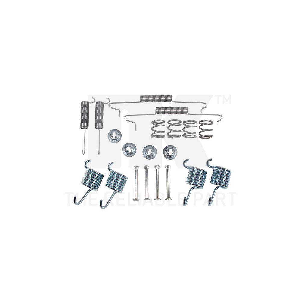Zubeh&ouml;rsatz, Bremsbacken NK 7947649 f&uuml;r AUDI SEAT SKODA VW, Hinterachse