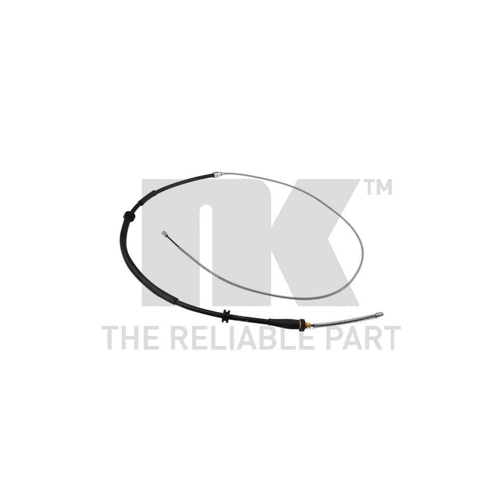 Seilzug, Feststellbremse NK 9039163 f&uuml;r MERCEDES-BENZ RENAULT, hinten, links