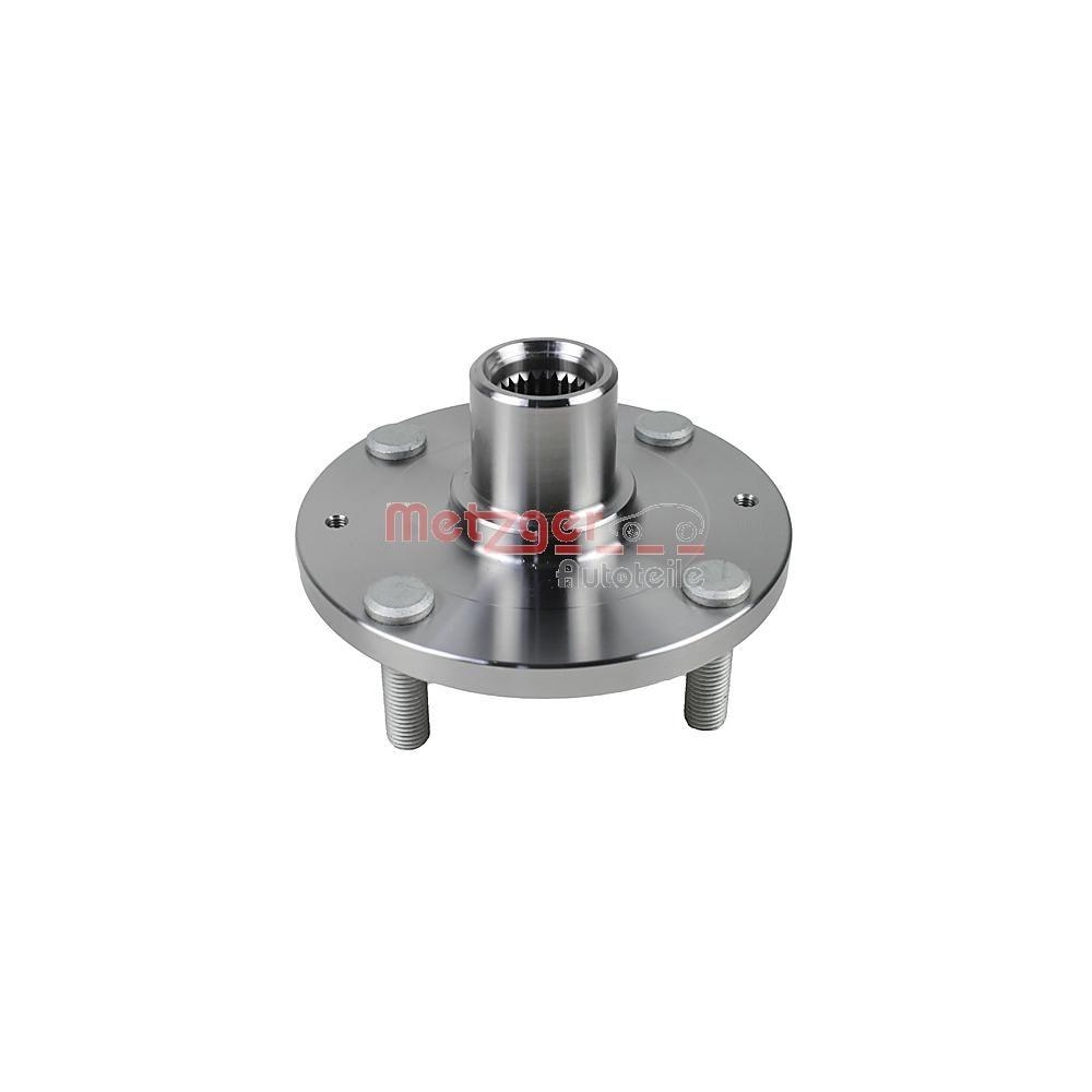 Radnabe METZGER N 1071 f&uuml;r HYUNDAI KIA, Vorderachse links, Vorderachse rechts