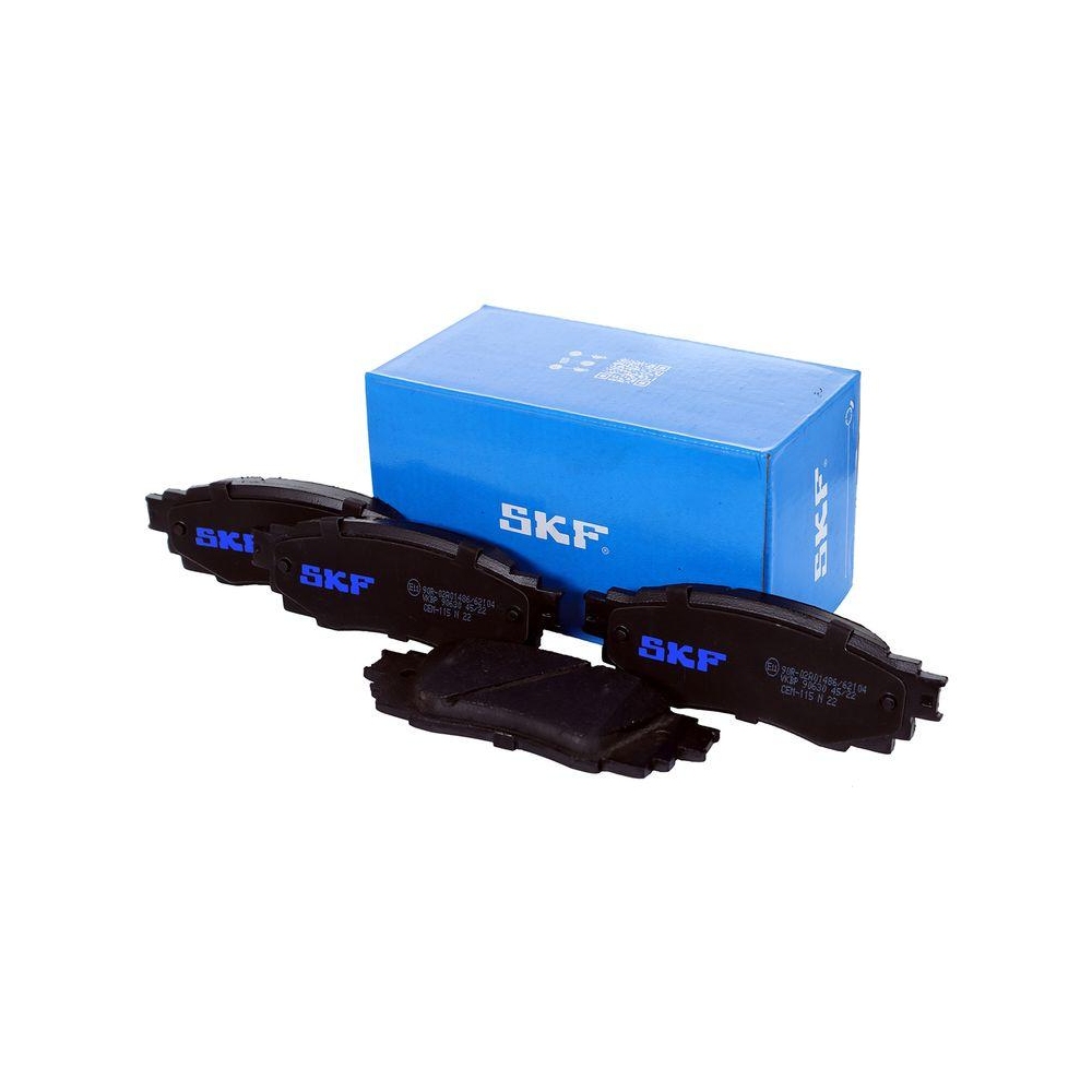 Bremsbelagsatz, Scheibenbremse SKF VKBP 90630 f&uuml;r TOYOTA LEXUS, Hinterachse